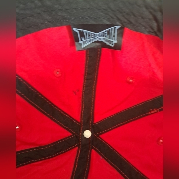 MY HERO ACADEMIA HELLO KITTY FRIENDS baseball cap hat red blue yellow adjustable - Picture 4 of 9